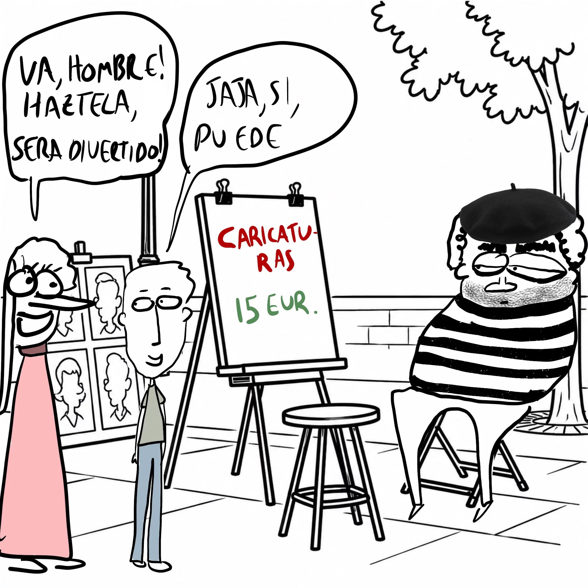 la caricatura